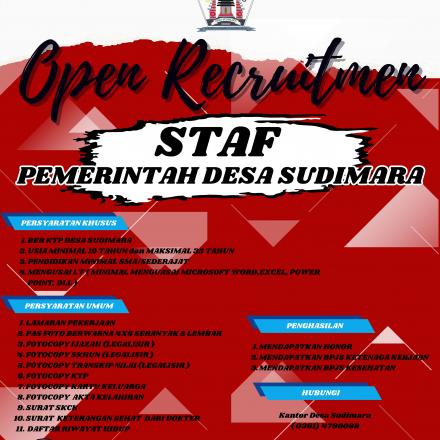 Open Recruitment 
